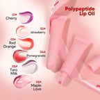 6-color Camellia Anti-Aging Polypeptide Lip Oil