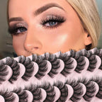10 Pairs of 7D Eyelashes