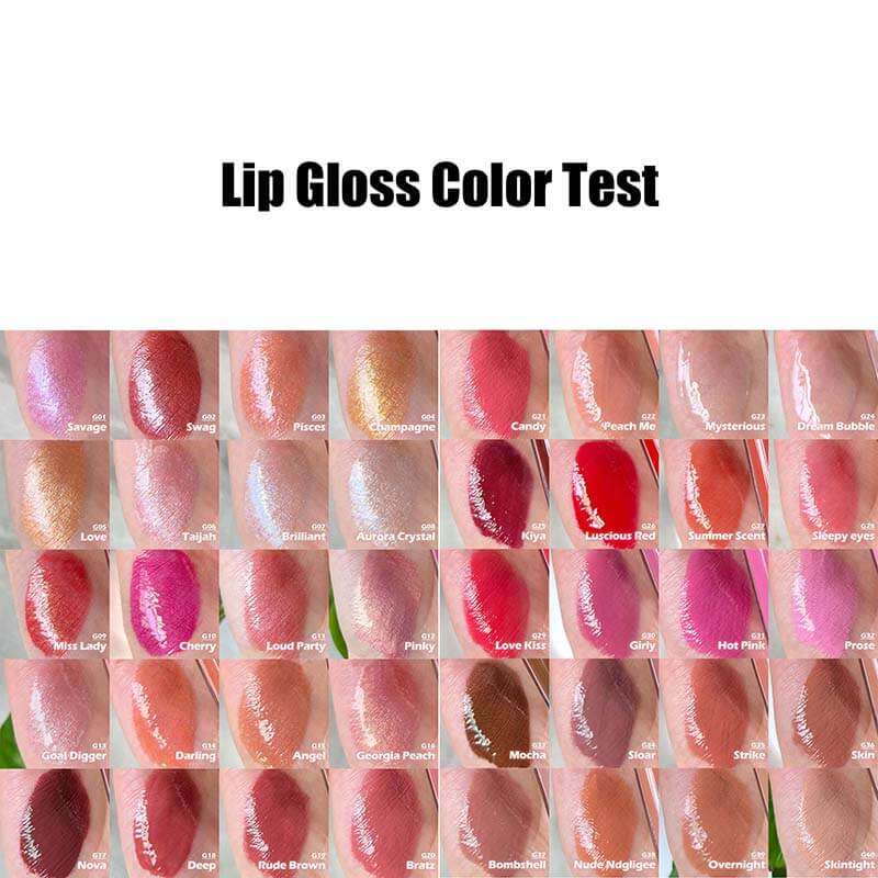 80-color Bagged Liquid Lipstick&Lip Gloss Original Material(50ml )
