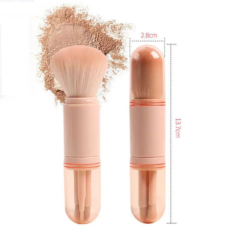 4-in-1 Makeup Brush Set