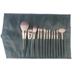 14pcs Green Cloud Makeup Brushes