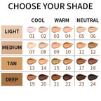 24-color Velvet  Matte Liquid Foundation