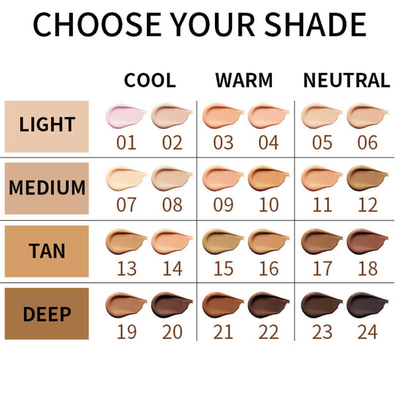 24-color Velvet  Matte Liquid Foundation