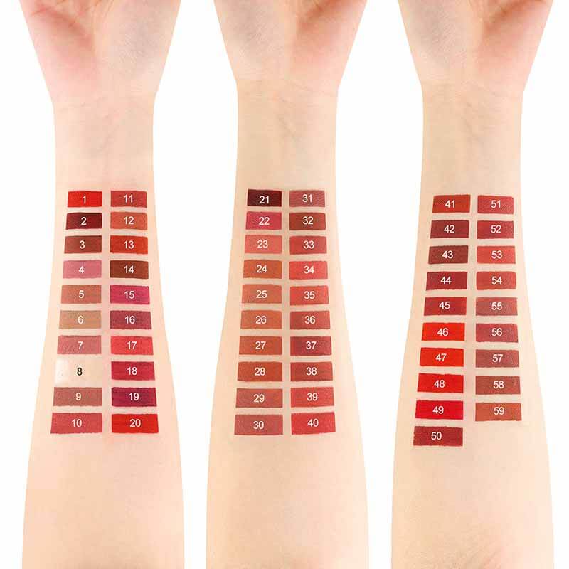 59-color Matte Liquid Lipstick