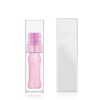3-color Lip Oil Transparent Square Tube(Temperature Color Changing)