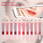 10-color Squeeze Tube Lip Gloss (Cream)