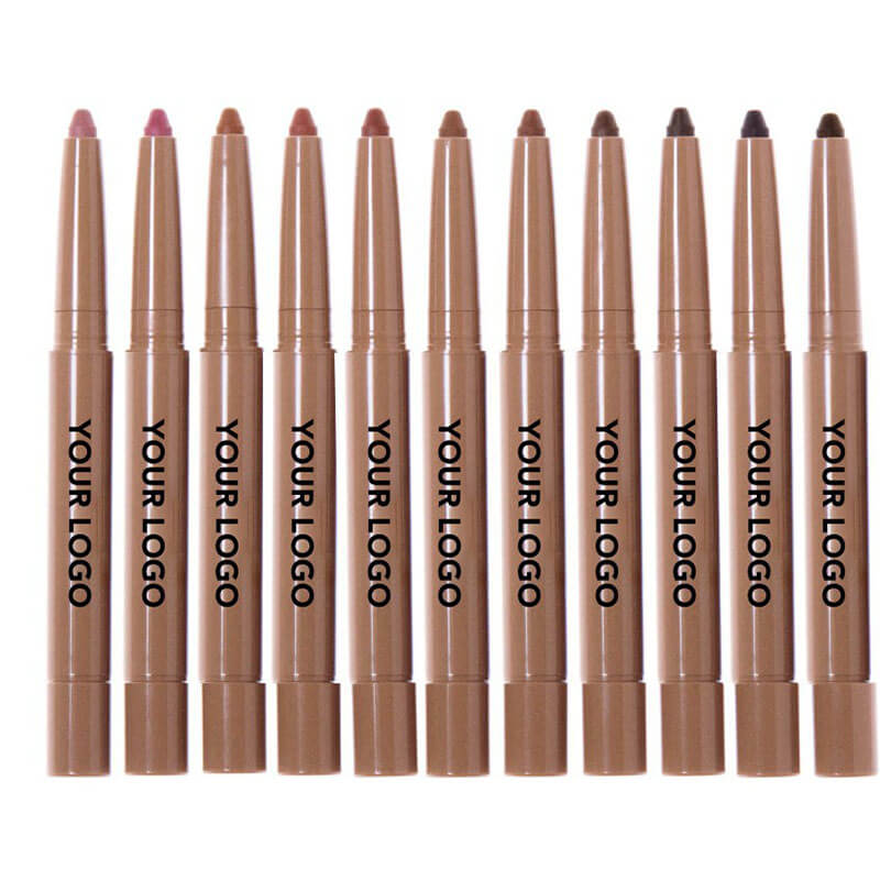 11-color Double-headed Smooth Polypeptide Lip Liner