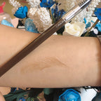 5-color Wooden Eyebrow Pencil with Eyebrow Brush and Pencil Sharpener