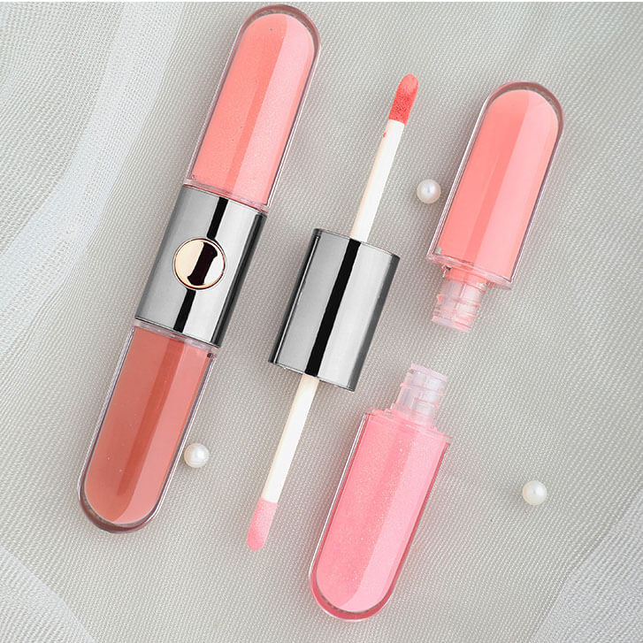 4-color Double-headed  Bicolor Lip Gloss