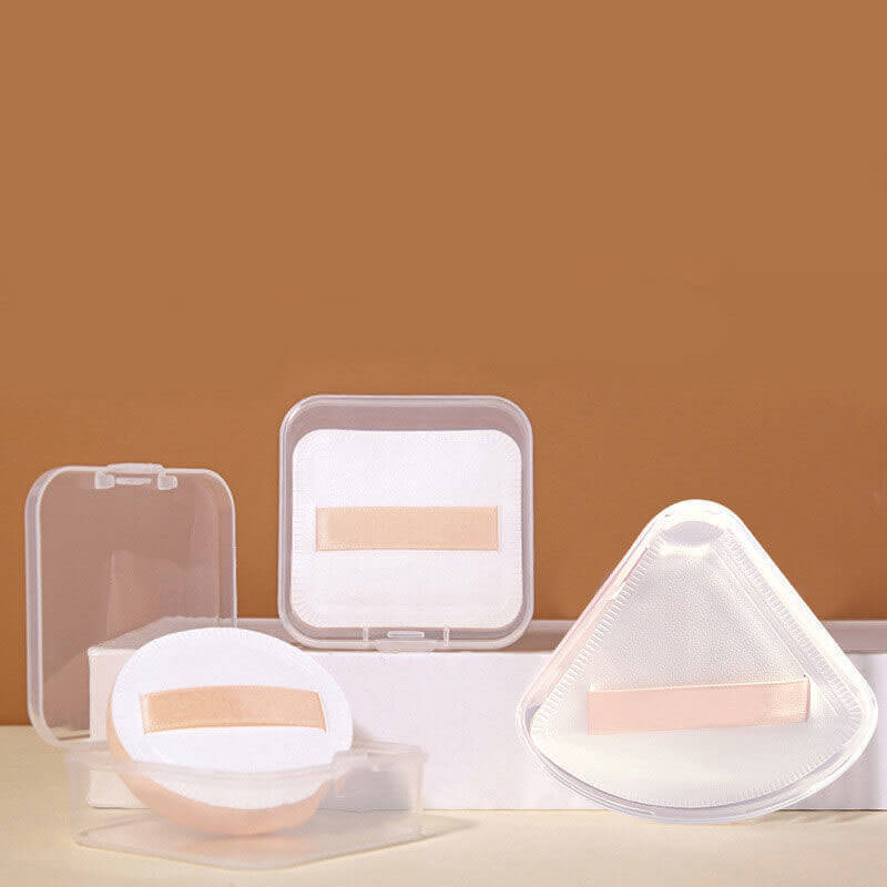 3-type of Cotton Candy Cushion Powder Puff