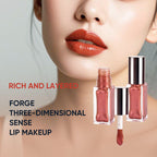 26-color Silver-black round lid square tube pearlescent Lip Gloss