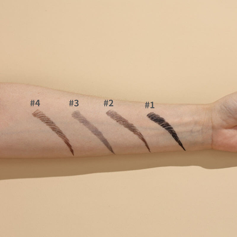 4-color 2in1 Liquid Eyebrow Pencil