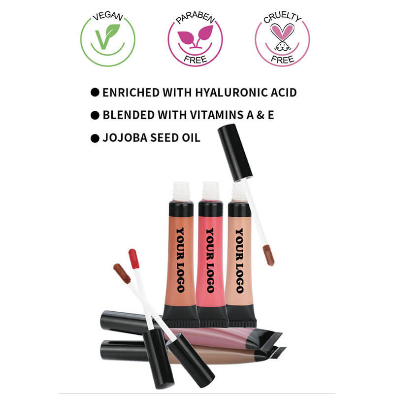 18-color Squeeze Tube Liquid Eyeshadow