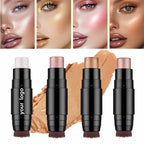 Double-headed  Contour Highlighter Blush Stick