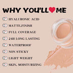 5-type of 4-color Hydrating Concealers