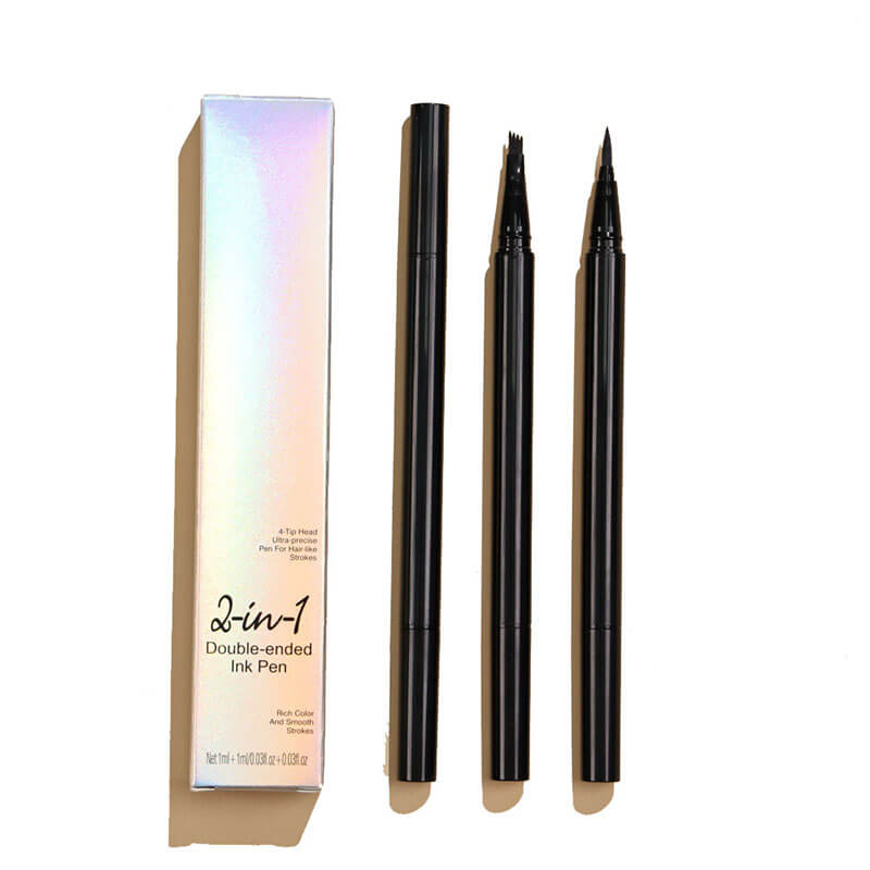 4-color 2in1 Liquid Eyebrow Pencil