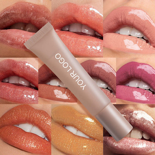 10-color Squeeze Tube Lip Gloss