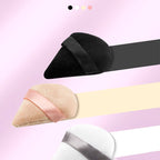 11-color Triangular Flocking Powder Puff 6pcs in box(70*65mm)