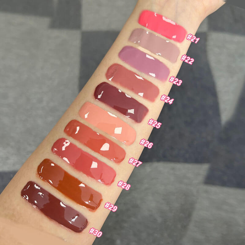 41-color Glossy Pearlescent Mirror Lip Gloss(#31-41)