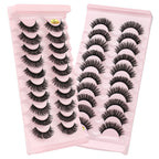 10 Pairs of 7D Eyelashes