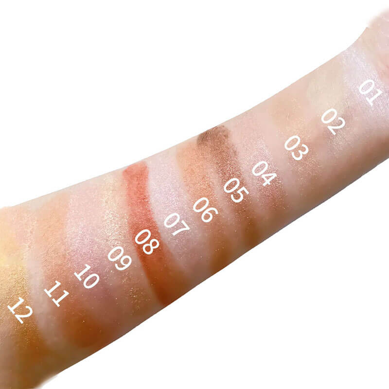 12-color 3D Highlight Powder