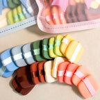 Macaron Air Cushion Powder Puff(10pcs)