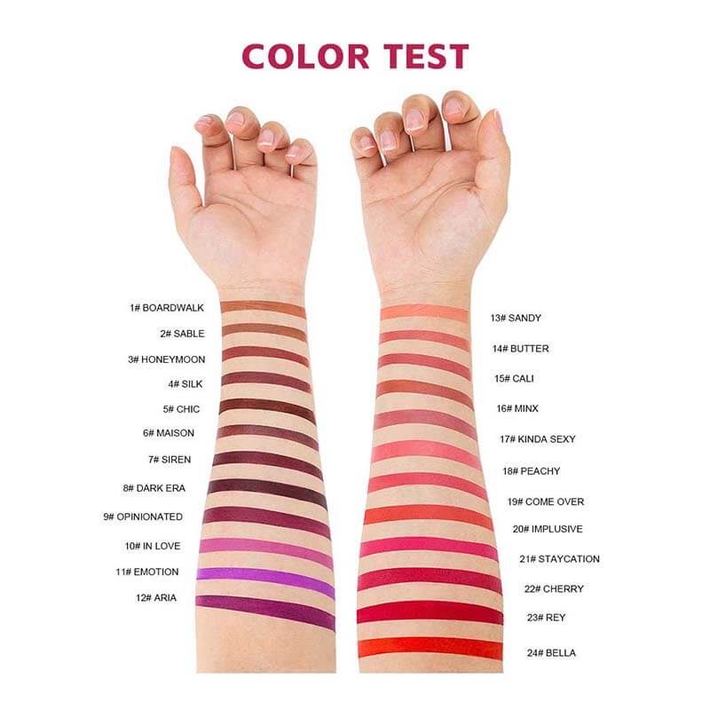 24-color Matte Lipstick