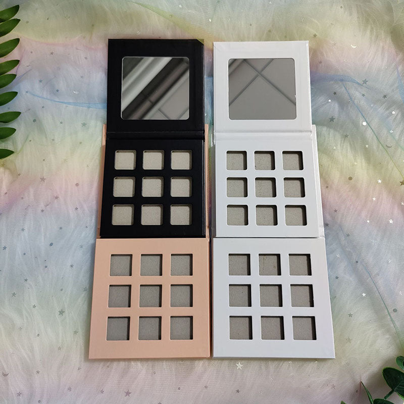 3-type of 9-color DIY Eyeshadow Palette