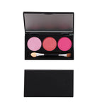 10-style of 3-color Eyeshadow Palette with Brush