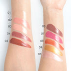 10-color Squeeze Tube Lip Gloss