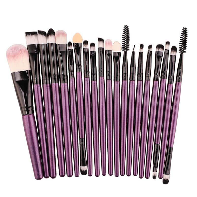 15-type of 20PCS Makeup Brushes Set