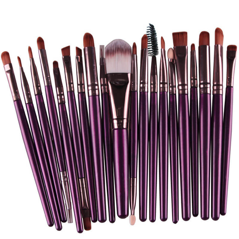 15-type of 20PCS Makeup Brushes Set