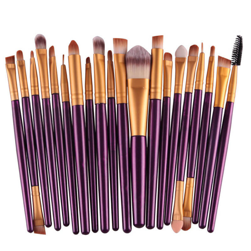 15-type of 20PCS Makeup Brushes Set