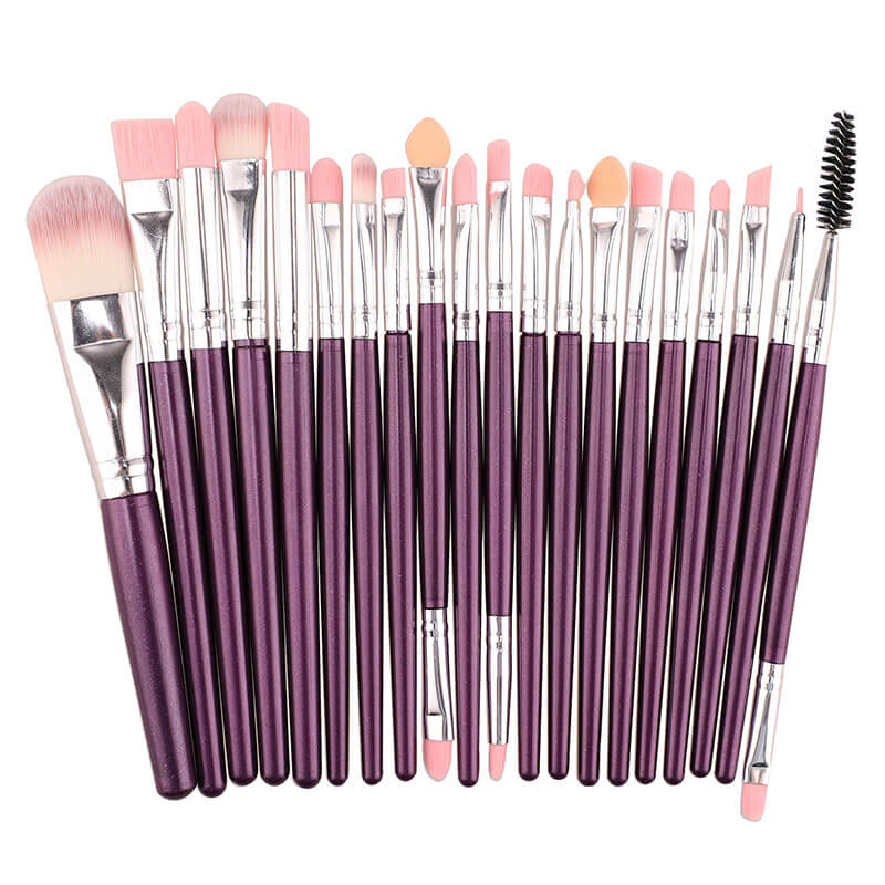 15-type of 20PCS Makeup Brushes Set