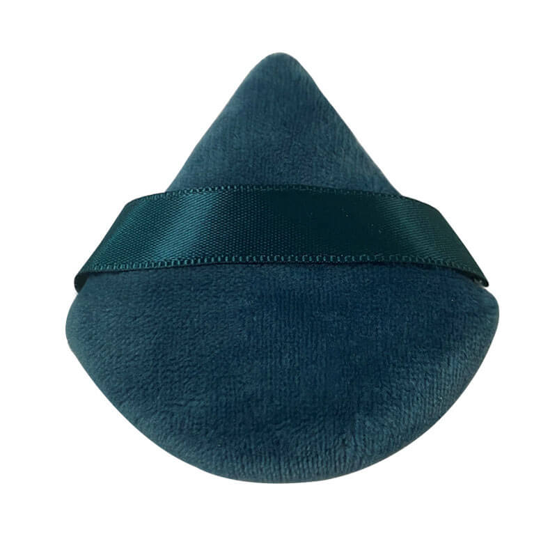 11-color Triangular Flocking Powder Puff 6pcs in box(70*65mm)