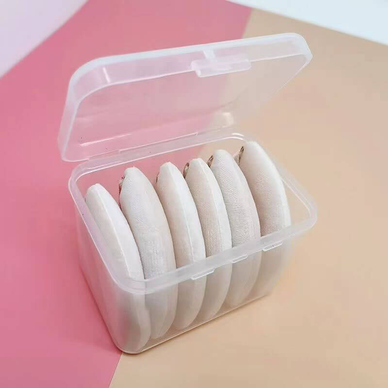 4-color of Triangular Powder Puff(6pcs)