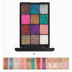 4-style of 12-color Eyeshadow Palette (Hard Plastic Pan)