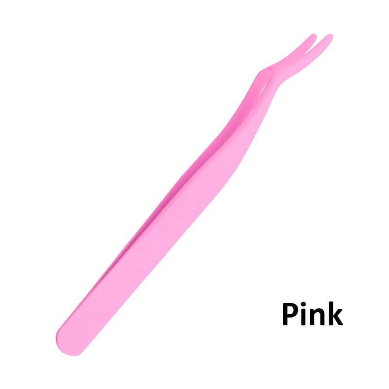 11-color False Eyelash Tweezers