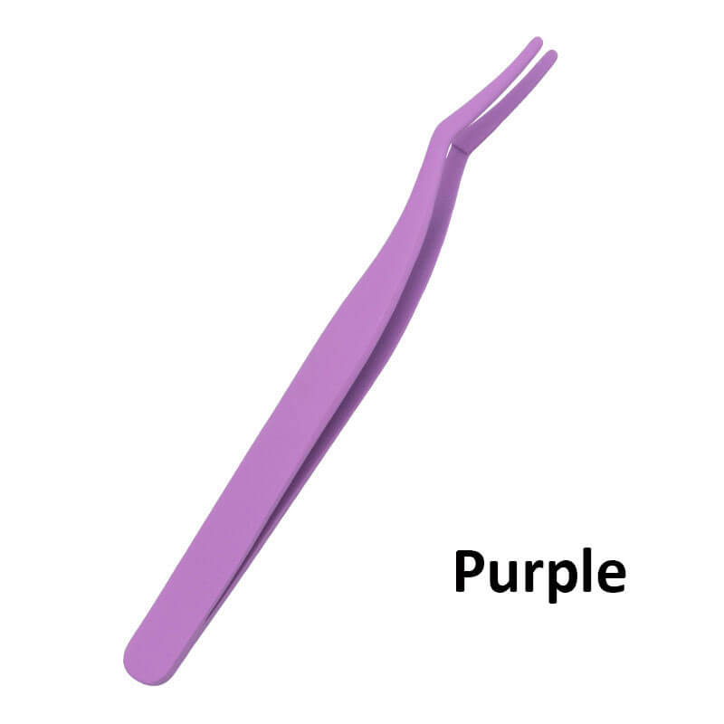 11-color False Eyelash Tweezers