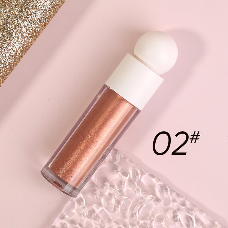 8-Color Highlighting Contour Liquid Eyeshadow