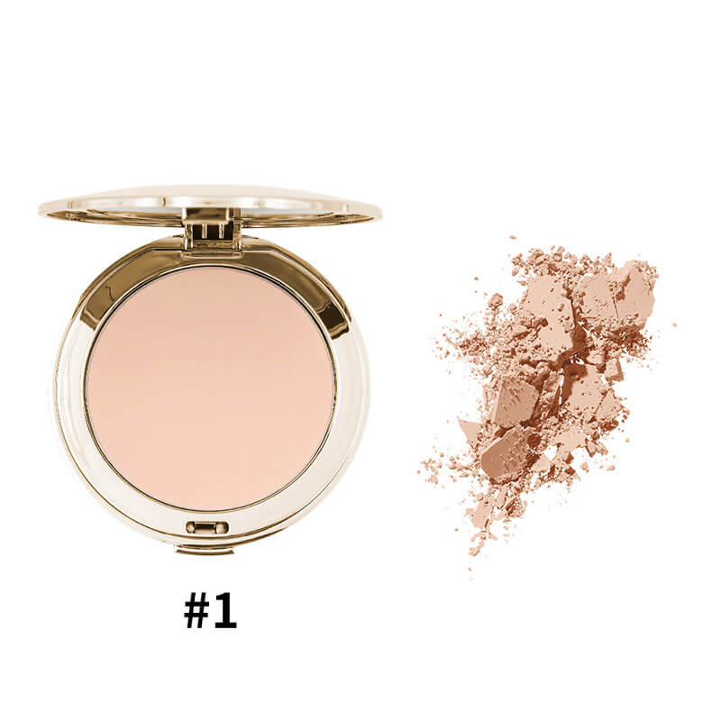 15-color Natural and  Long-lasting Makeup Compact Powder