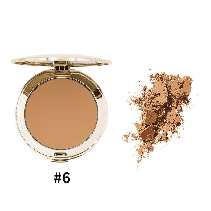15-color Natural and  Long-lasting Makeup Compact Powder