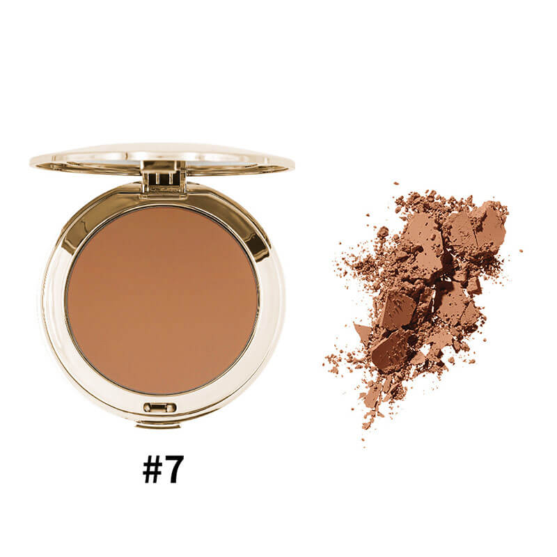 15-color Natural and  Long-lasting Makeup Compact Powder