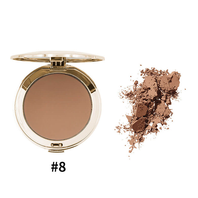15-color Natural and  Long-lasting Makeup Compact Powder