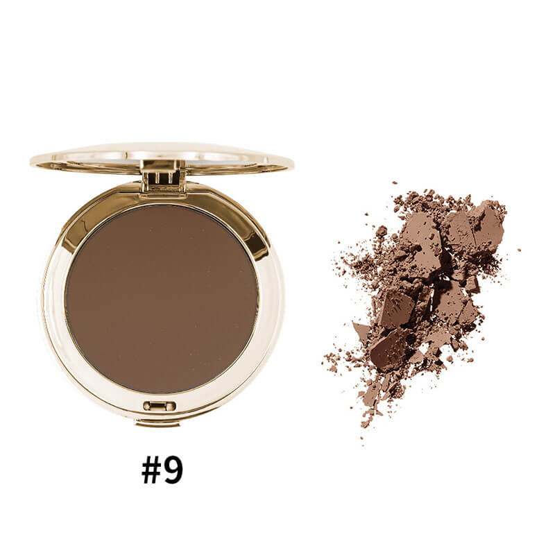 15-color Natural and  Long-lasting Makeup Compact Powder