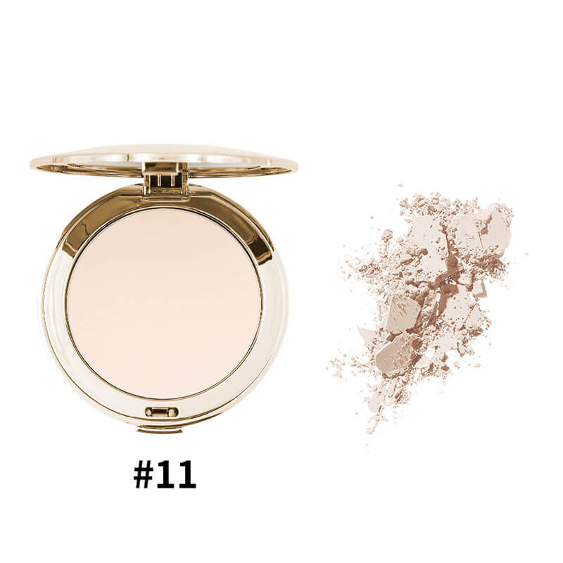 15-color Natural and  Long-lasting Makeup Compact Powder