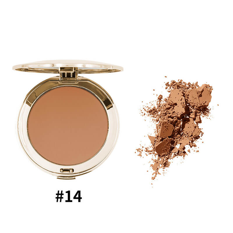 15-color Natural and  Long-lasting Makeup Compact Powder
