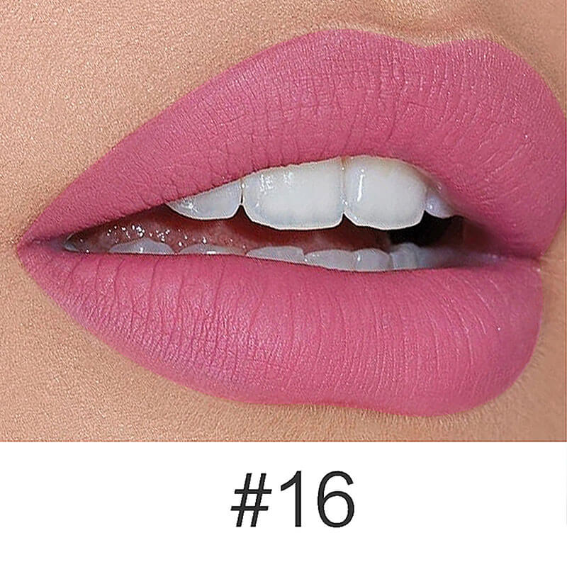 50-color chubby tube chubby non-stick waterproof Liquid Lipstick(#01-#30)