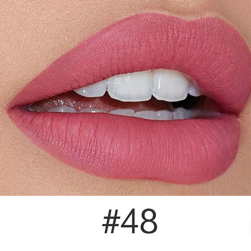50-color chubby tube chubby non-stick waterproof liquid lipstick(#31-#50)