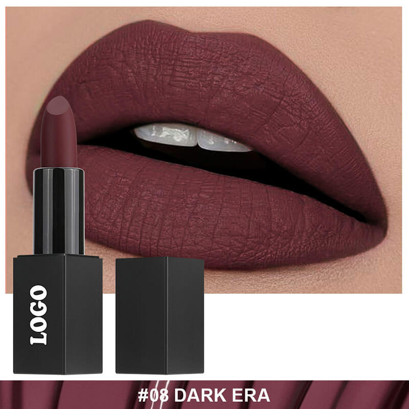 24-color Black Square Tube Matte Lipstick